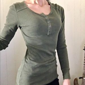 Missimo Green Long Sleeve Top